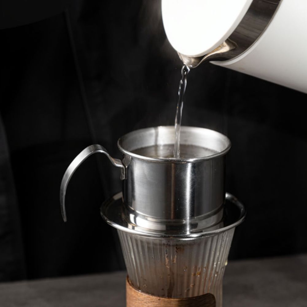 수동식 베트남 커피 필터 포트, 스테인리스 스틸 재질, - Coffee Equipment Pour Over 리뷰 및 가격